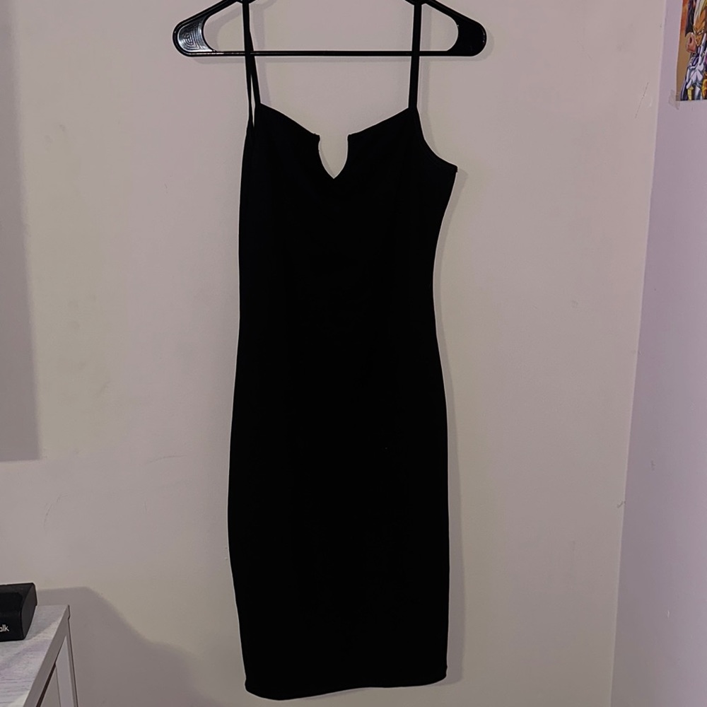 Heart Hips Black Dress